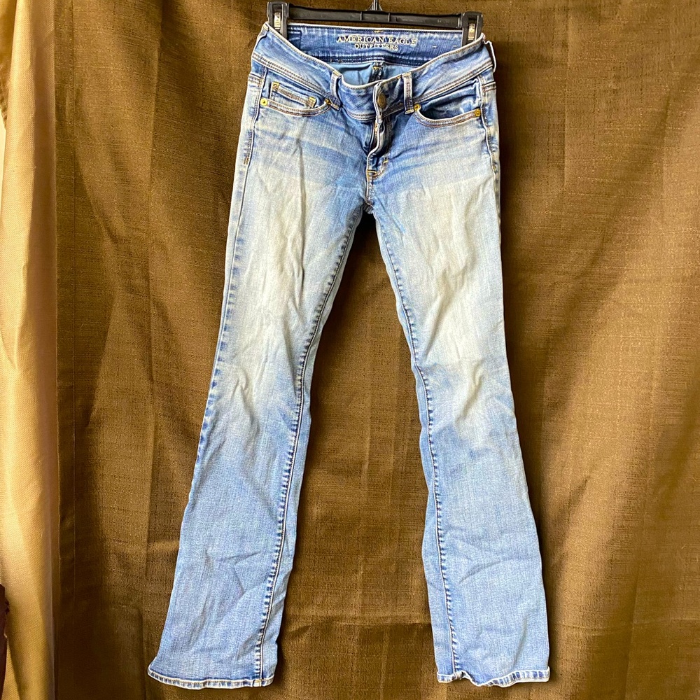 American Eagle Outfitters Kick Boot Super Stretch Jeans